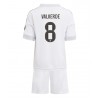 Real Madrid Federico Valverde #8 Domáci Detský futbalový dres 2025-26 Krátky Rukáv (+ trenírky)